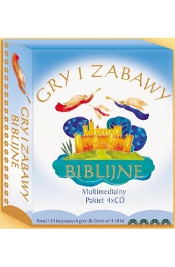 Gry i zabawy biblijne. Pakiet 4 PC CD-ROM