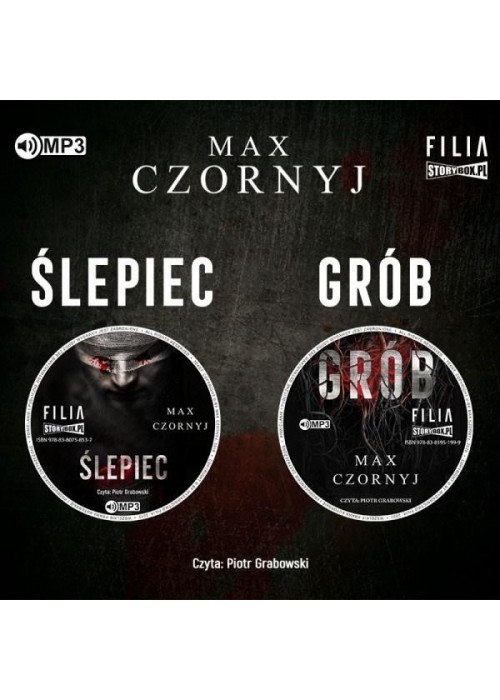 Pakiet: Ślepiec/Grób. Audiobook