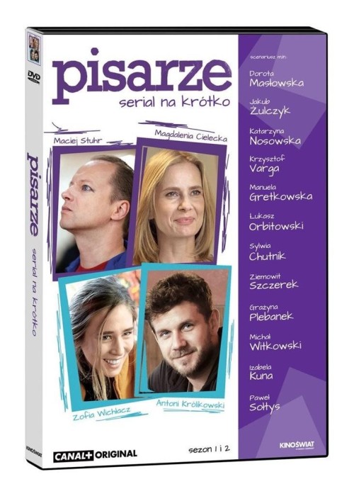 Pisarze. Serial na krótko. Sezon 1 i 2 DVD