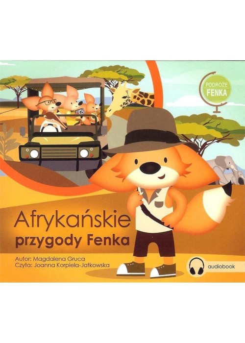 Afrykańskie przygody Fenka audiobook