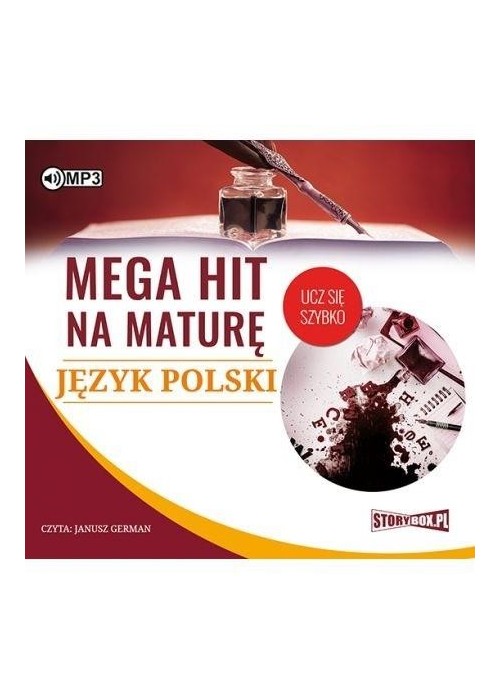 Mega hit na maturę. Język polski CD
