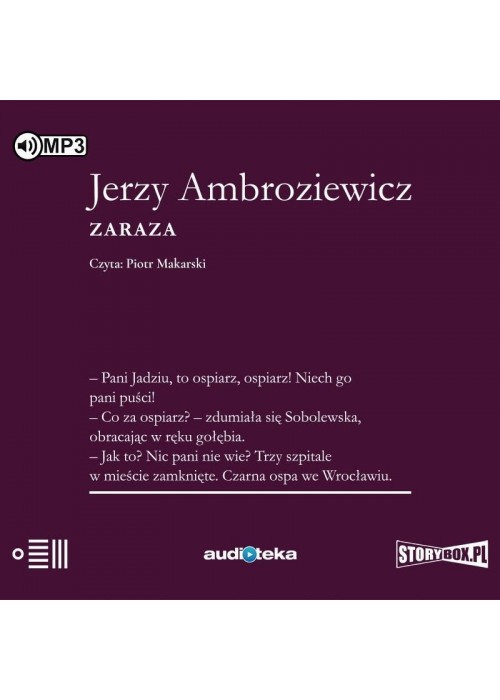 Zaraza audiobook