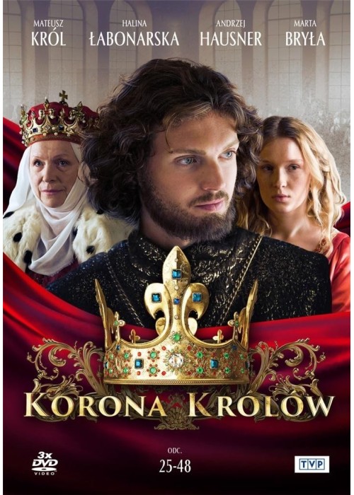 Korona królów. Sezon. 1 Odcinki. 25-48 (3 DVD) Korona królów. Sezon. 1 Odcinki. 25-48 (3 DVD)