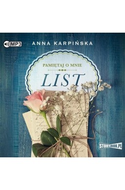 Pamiętaj o mnie T.1 List Audiobook