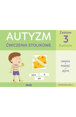 Autyzm ćwiczenia stolikowe. Zestaw kuchnia