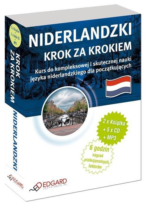 Niderlandzki. Krok za krokiem 5CD+MP3  EDGARD