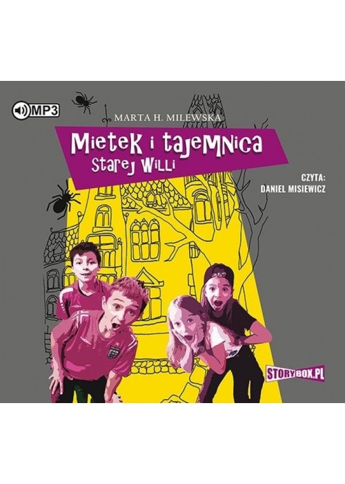 Mietek i tajemnica starej willi audiobook