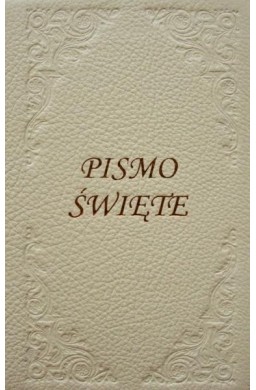 Biblia Tysiąclecia - oazowa, biała, panigatory