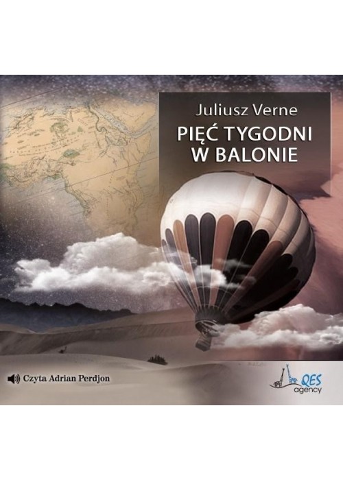 Pięć tygodni w balonie audiobook