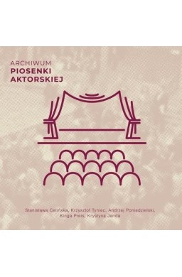 Archiwum piosenki aktorskiej CD