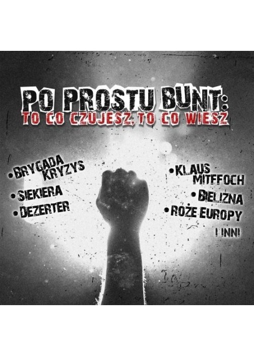 Po prostu bunt. To co czujesz, to co wiesz CD