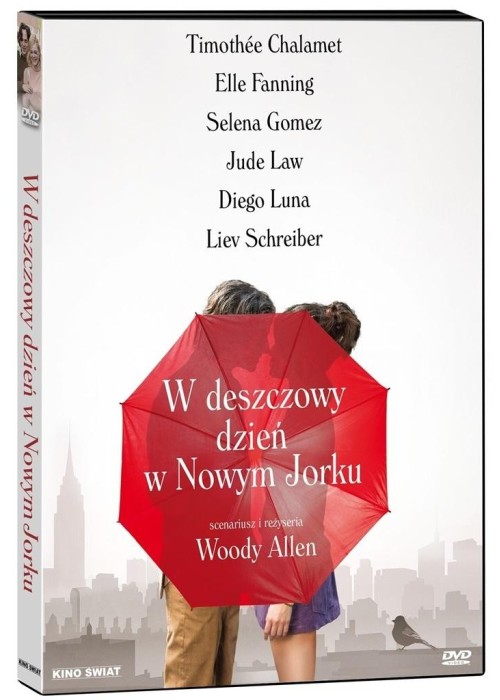 W deszczowy dzień w Nowym Jorku DVD