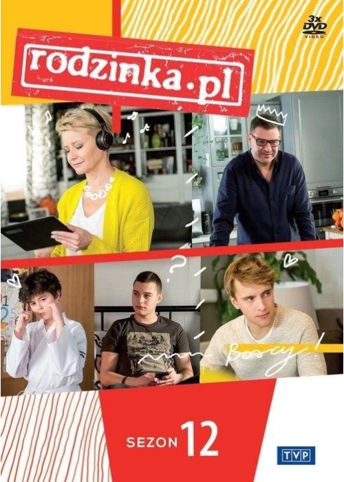 Rodzinka.pl - Sezon 12 (3 DVD) Rodzinka.pl - Sezon 12 (3 DVD)