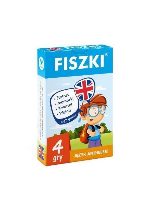Angielski. Fiszki. 4 gry do nauki Angielski. Fiszki. 4 gry do nauki