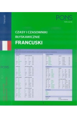 Czasy i czasowniki błyskawicznie. Francuski PONS