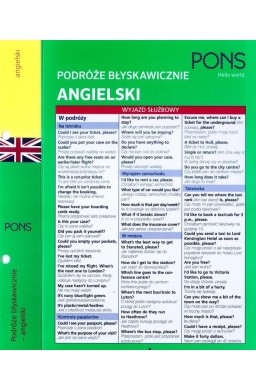 Podróże błyskawicznie. Angielski