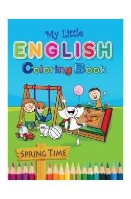 My Little English Coloring Book