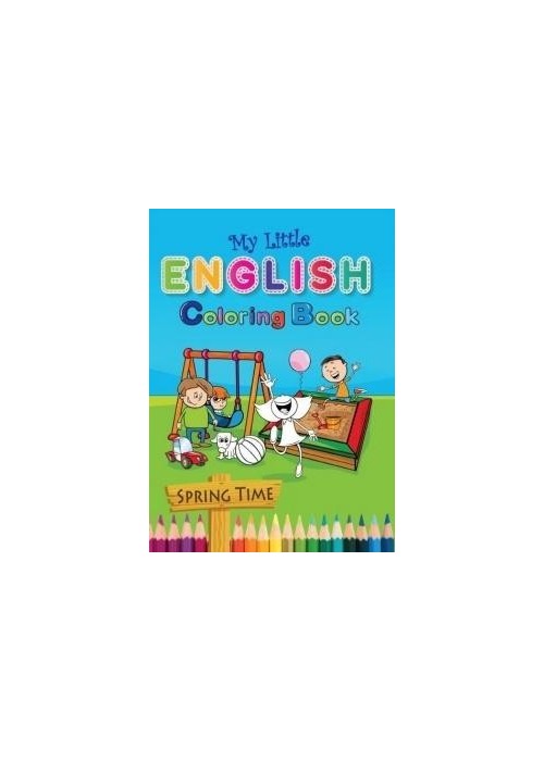 My Little English Coloring Book