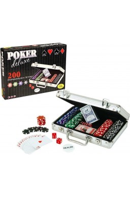 Poker Deluxe 200 żetonów ALBI